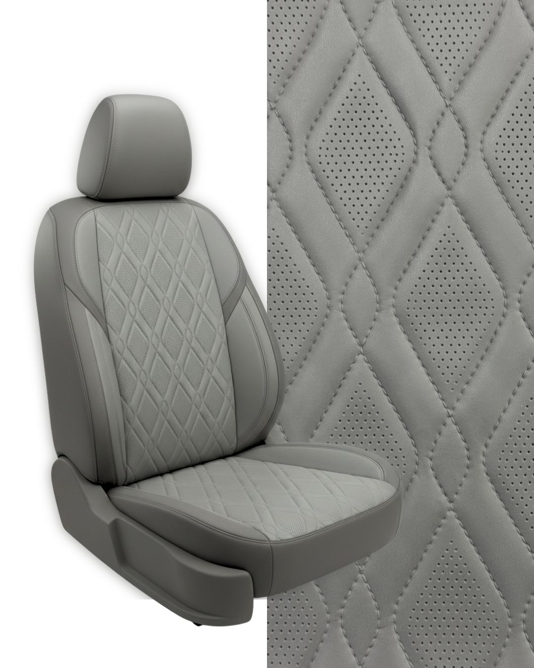 Tiguan gris - Asiento vehicular